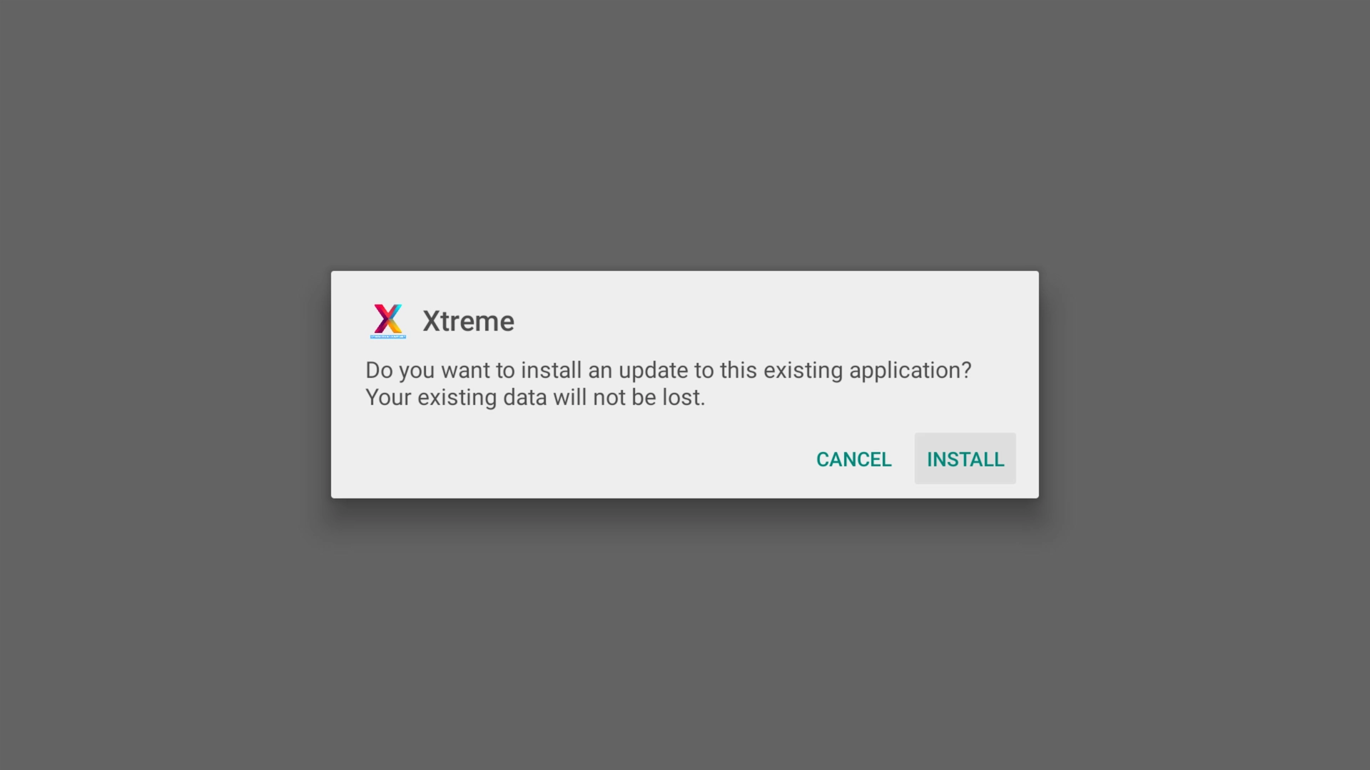 Install button for TiviMate Xtreme HD Edition
